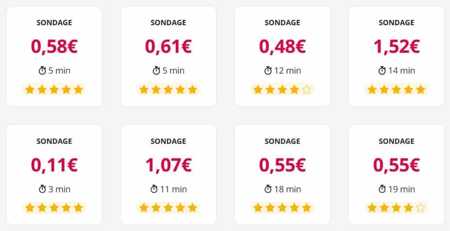 Sondages ebuyclub